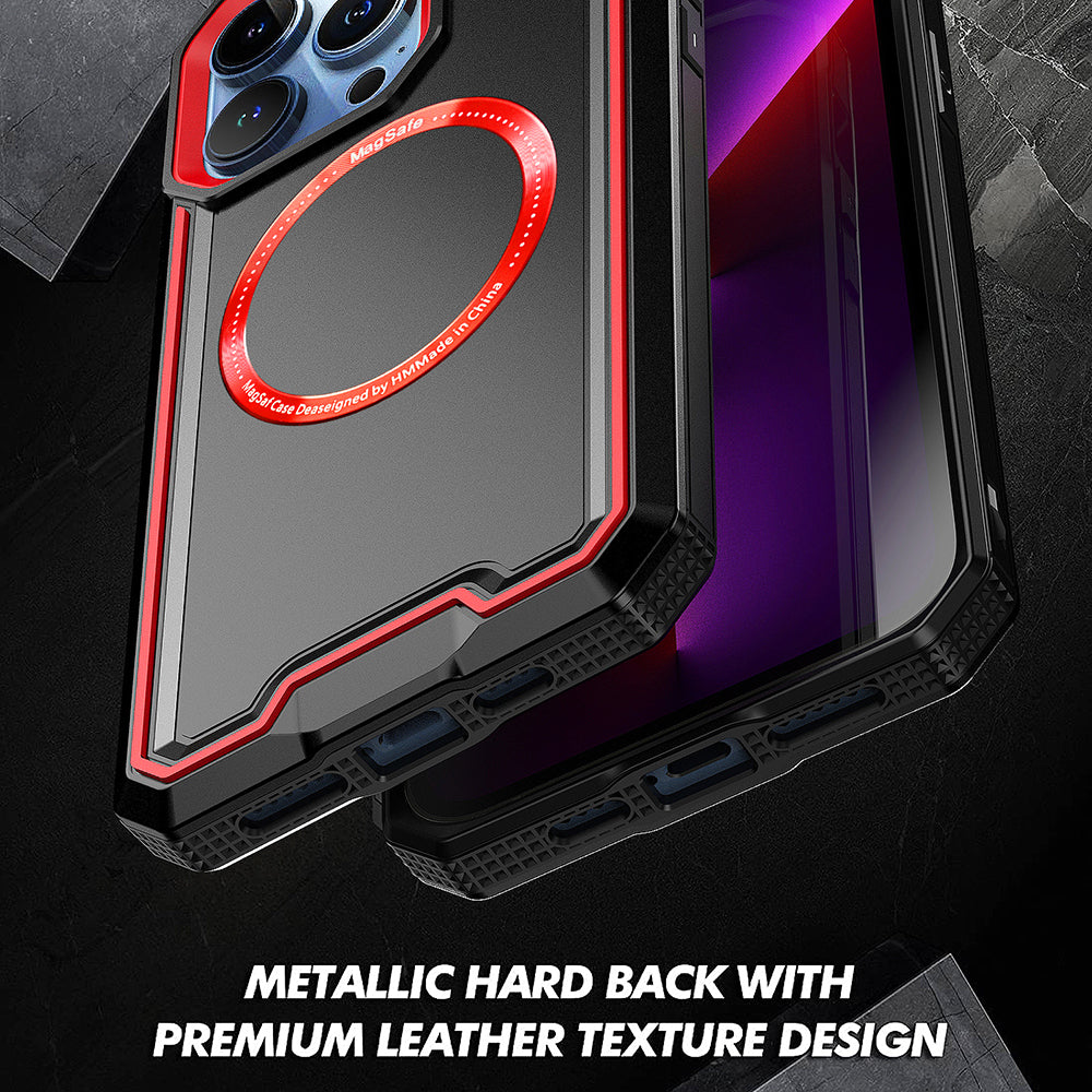 Pro iPhone 14 Pro Max Magnetické pouzdro na telefon kompatibilní s MagSafe PC TPU Shockproof Armor Cover Pro iPhone 14 Pro Max Magnetické pouzdro na telefon kompatibilní s MagSafe PC TPU Shockproof Armor Cover